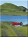 Luing - Boat in Black Mill Bay