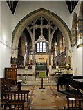 NS1655 : Great Cumbrae - Cathedral of the Isles - Nave & Chancel by Rob Farrow