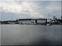 TM1643 : Wet Dock, Ipswich by Jonathan Thacker