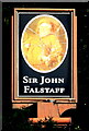 Sign for the Sir John Falstaff, Higham