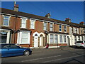 Terraced housing on Gravesend Road (A226)