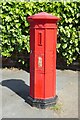 TM2863 : Early Victorian pillar box by Philip Halling