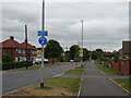 Cycle path beside Marton Road