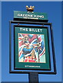 Sign for the Billet pub, Sittingbourne