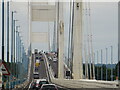 ST5491 : Towards the Wye and Severn bridges, M48 by Mike Parker