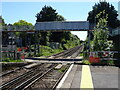 Level crossing and footbridge, Teynham Railway Station