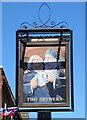 Sign for the Two Brewers, Whitstable