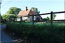 SU5579 : Bower farmhouse, Aldworth by David Howard