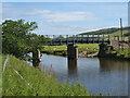 NT1837 : Recycled plastic bridge, Easter Dawyck by Jim Barton