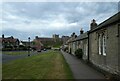 Path beside Front Street