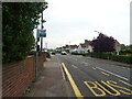 Bus stop on Main Road, Hoo St Werburgh