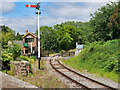SE2688 : Wensleydale Railway, Level Crossing at Bedale by David Dixon