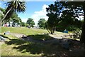NZ4059 : Stream in Roker Park by DS Pugh
