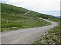 NM7146 : Hydroelectric road, Ardtornish by Richard Webb