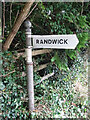 Fingerpost, Ruscombe, Stroud