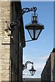 SU1484 : Lamps on former Railway Works by Philip Halling