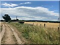 Farm Track and Footpath close to the M1 Motorway