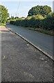 Road past the village hall, Earlswood, Monmouthshire