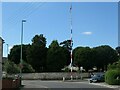 SO8305 : Paganhill maypole, Stroud, from the north-east by Christine Johnstone