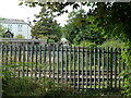 SO8305 : Level crossing site, Downfield Road, Stroud by Christine Johnstone