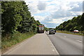 SP3709 : Layby on the A40, High Cogges by David Howard
