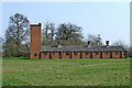 Former RAF accommodation by Cranmoor Lodge Farm, Staffordshire