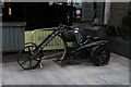 View of a bike sculpture in Spital Square #2