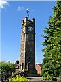 SJ8651 : The Adams Clock Tower, Tunstall Park, Stoke-on-Trent by Andrew Woodvine