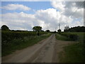 Boughton End Lane south east of Boughton End Farm