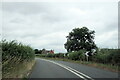 Sharp bend on the A4088 north near Weethley