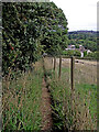 Footpath to Hinksford in Staffordshire