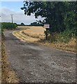 Hazel Farm access road near Alveston