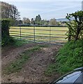 7-bar field gate, Llanover, Monmouthshire