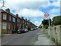 Looking up the hill in Greenside