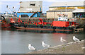 "Red Baroness" Troon Harbour