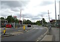 Level crossing, Mitcham Eastfields Railway Station