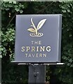 Sign for the Spring Tavern, Ewell