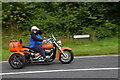 Happy trike rider, Killyclogher Road, Ballynamullan