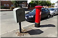 SU1787 : Swindon Road George VI Postbox by Geographer