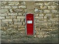 Postbox in the wall of Mole End Cottage