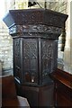 ST3936 : Pulpit in Moorlinch church by Philip Halling