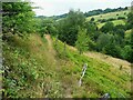 SE0517 : Footpath 6/1 from the junction with 5/6, Scammonden by Humphrey Bolton