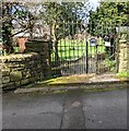 Norman Street entrance to Orchard House, Caerleon