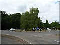 Roundabout on the A320, Ottershaw