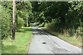 Lane towards Aston Hall Farm