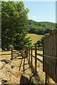 Fence near Slade Acre