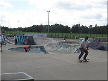 NT2272 : Skatepark, Saughton by Richard Webb