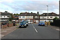 Landseer Road at the junction of Gainsborough Road