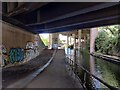 Tame Valley Canal under Spaghetti Junction