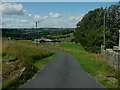 Bradford West Footpath 89 on the driveway to Myrtle Grove Farm, Clayton